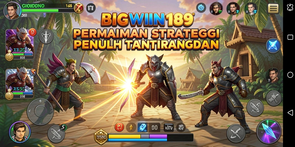 Tampilan gameplay BIGWIN189 yang mendebarkan dan penuh strategi.