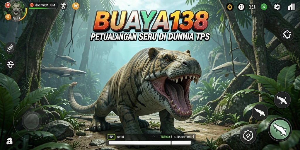Screenshot utama BUAYA138 menampilkan aksi tembak-menembak yang mendebarkan.