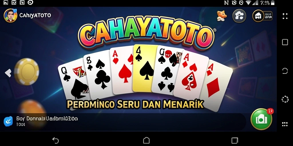 Tampilan gameplay menarik dari CAHAYATOTO, dominasi domino yang seru.
