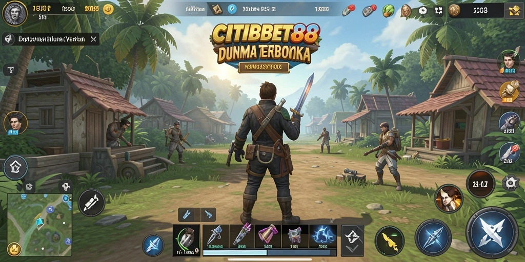 Screenshot yang menunjukkan petualangan mendebarkan di CITIBET88.