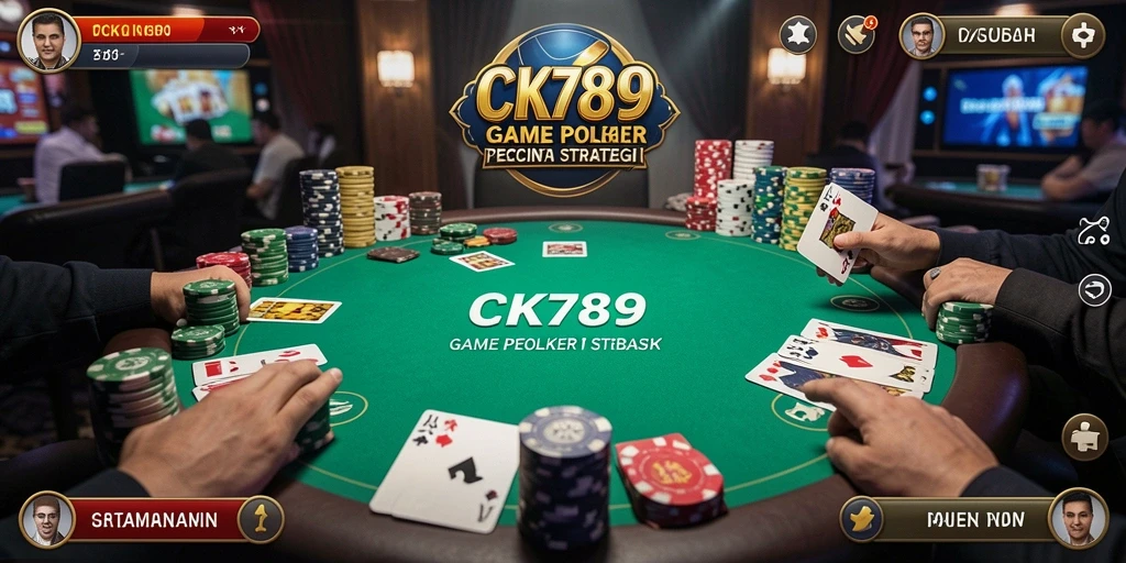 Gameplay Poker yang mendalam dan menyenangkan dalam CK789.