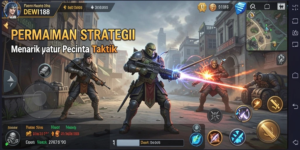 Gameplay DEWI188 yang menegangkan dan penuh strategi.