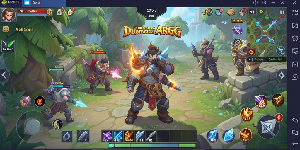 Tampilan gameplay seru dari GOTO77 yang penuh aksi.