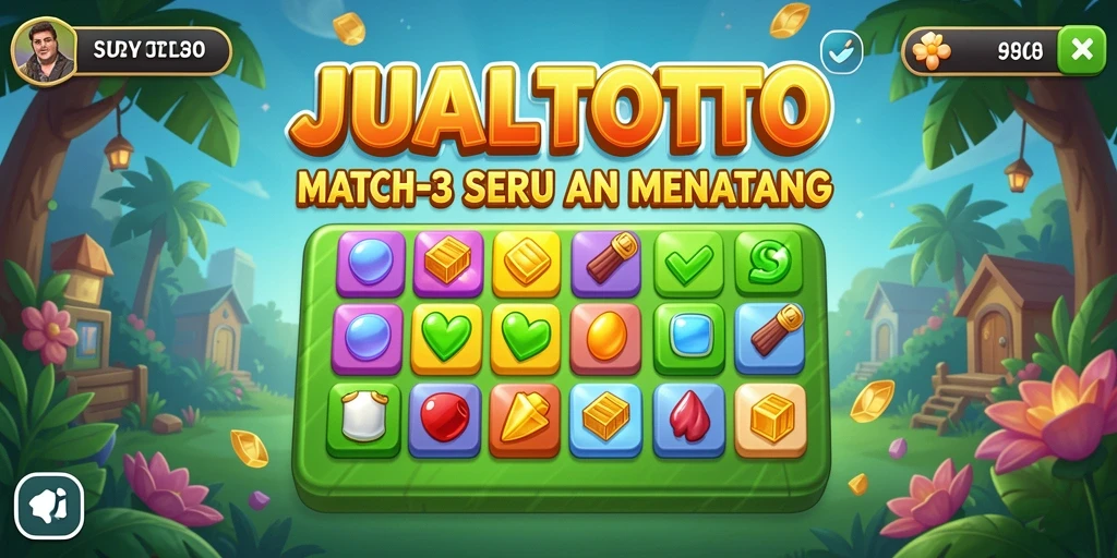 Tampilan gameplay <strong>JUALTOTO</strong> yang seru dan penuh warna.