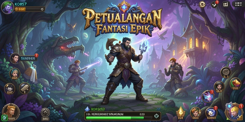 Gameplay mendebarkan dalam KO857 dengan grafis yang memukau.