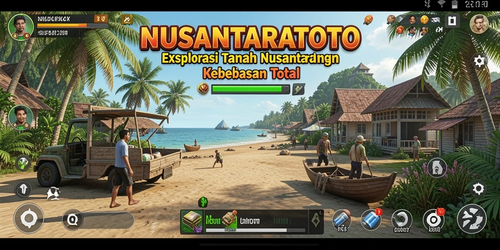 Tampilan gameplay NUSANTARATOTO yang memukau dan menakjubkan.