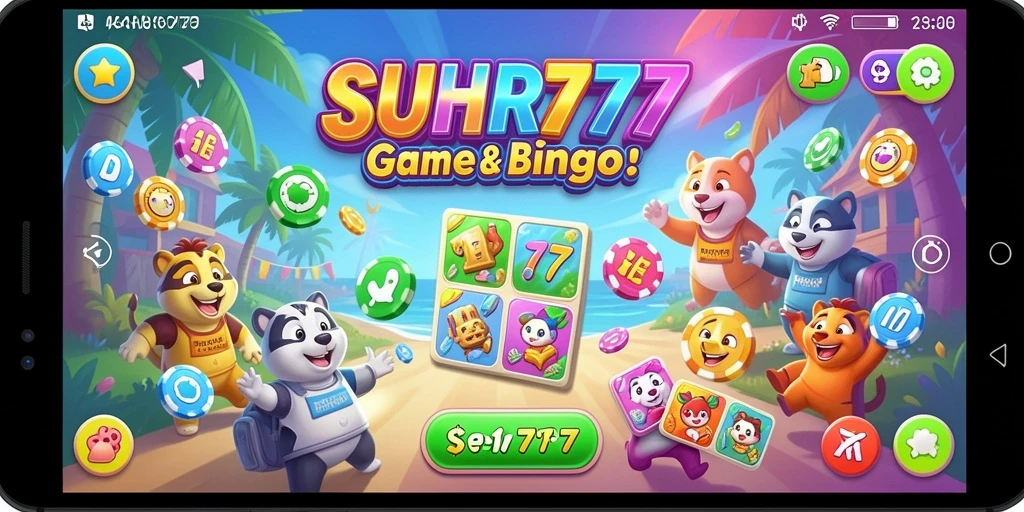 Tampilan gameplay Bingo yang seru dan interaktif di SUHU777.