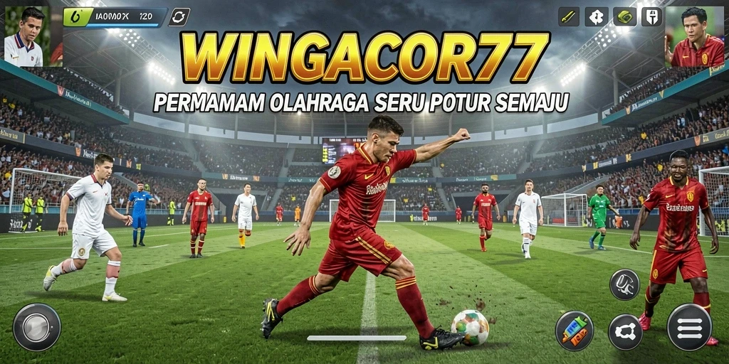 Tangkapan layar gameplay WINGACOR77 yang mendebarkan dengan aksi olahraga.