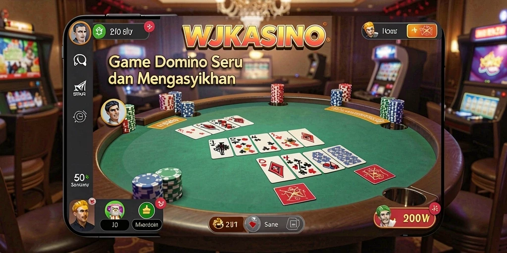 Gameplay seru dalam WJKASINO dengan teman-teman.